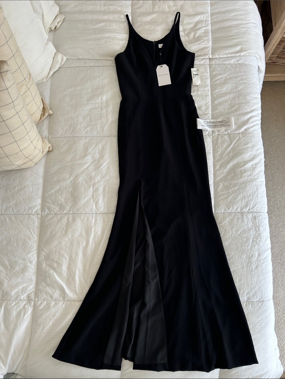 Dress the Population Iris Crepe Gown – Black – XS (NWT)